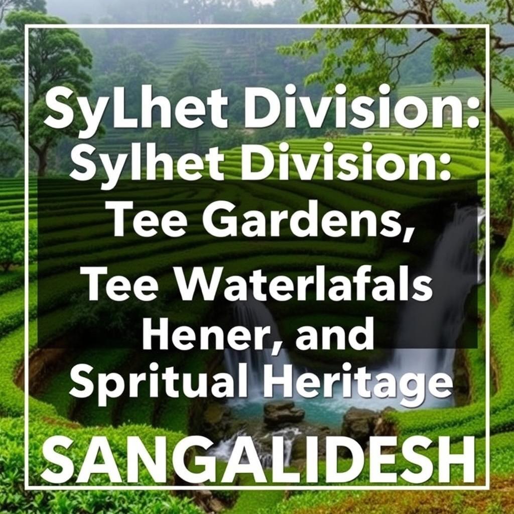 Sylhet Division: Tea Gardens, Waterfalls, and Spiritual Heritage